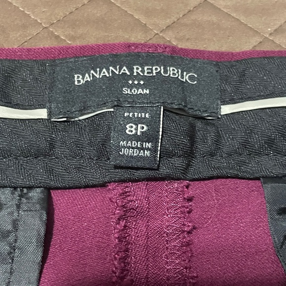 Banana republic pants purple/magenta casual business - Picture 3 of 4